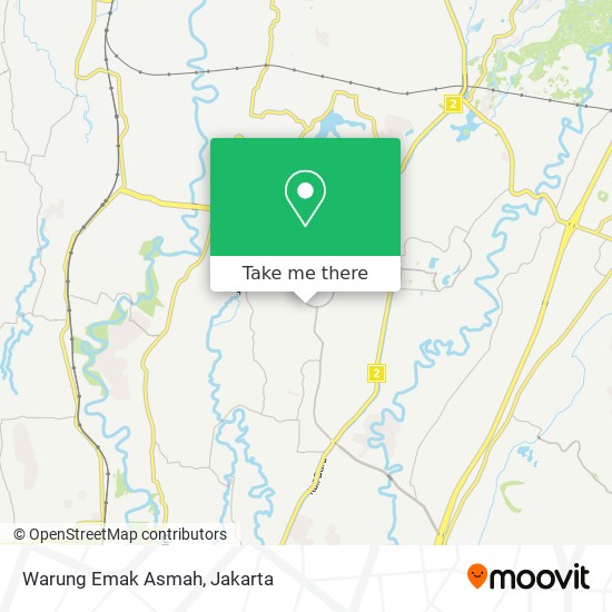 Warung Emak Asmah map