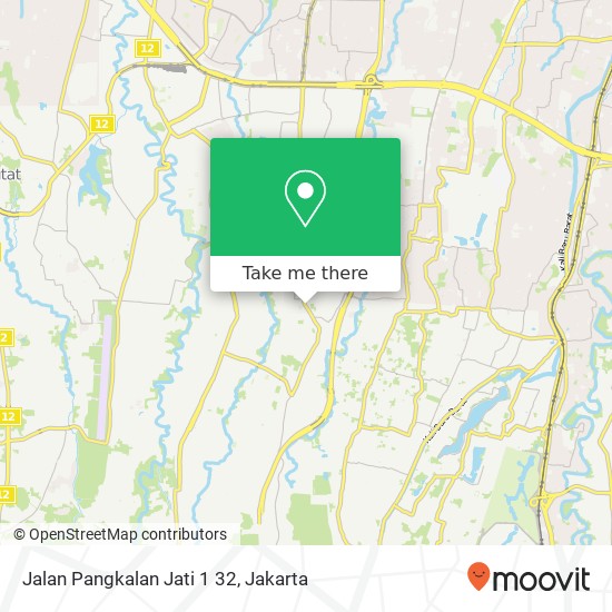 Jalan Pangkalan Jati 1 32 map