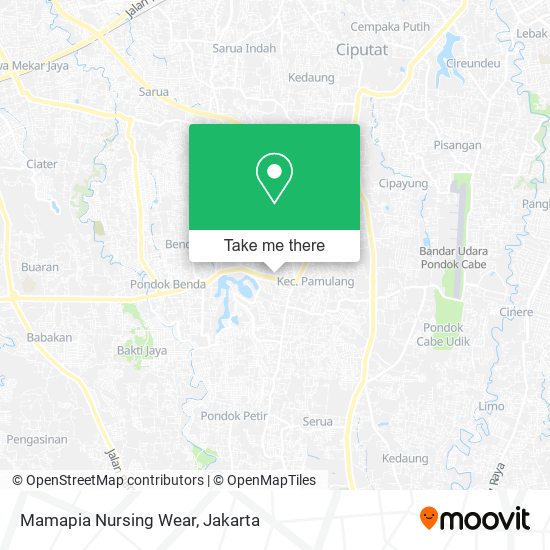 Mamapia Nursing Wear map