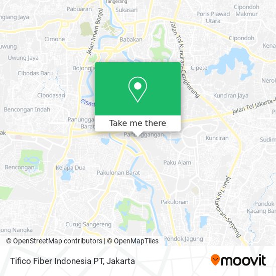 Tifico Fiber Indonesia PT map