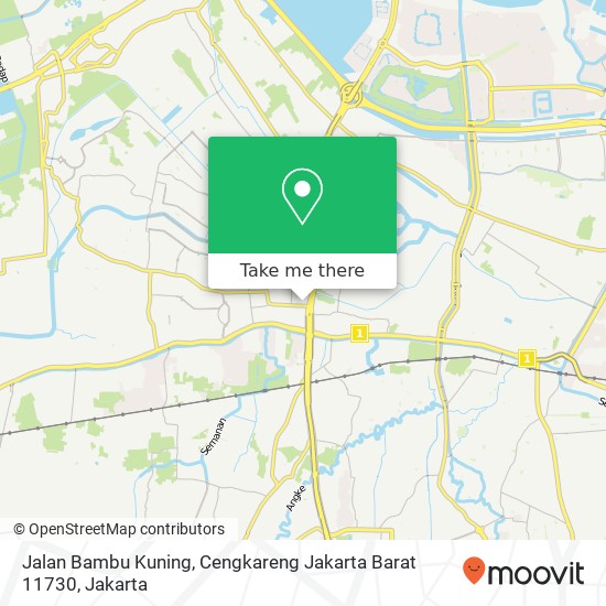 Jalan Bambu Kuning, Cengkareng Jakarta Barat 11730 map