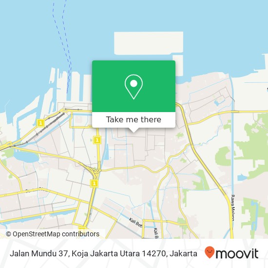 Jalan Mundu 37, Koja Jakarta Utara 14270 map