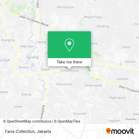 Faria Collection map