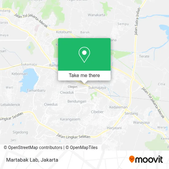 Martabak Lab map