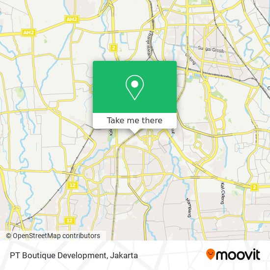 How to get to PT Boutique Development in Jakarta Pusat by Bus?