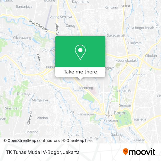 TK Tunas Muda IV-Bogor map