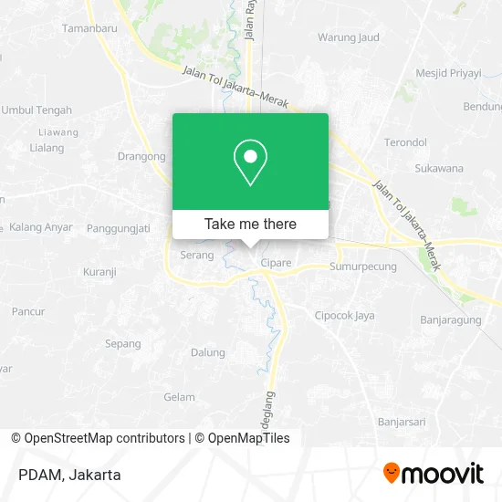 PDAM map