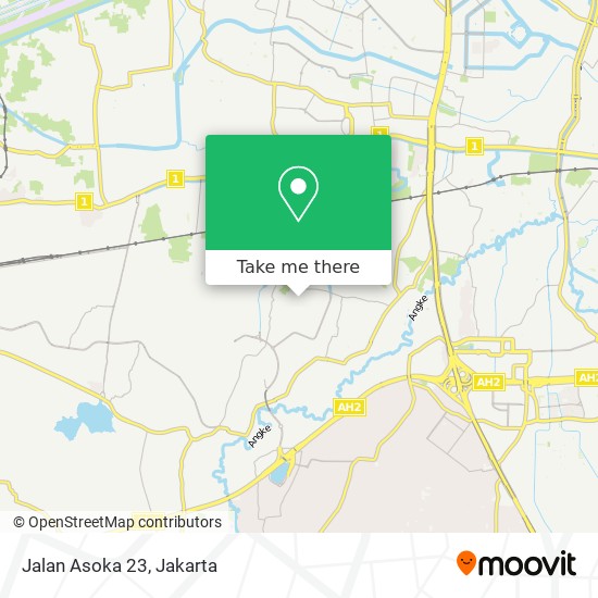 Jalan Asoka 23 map