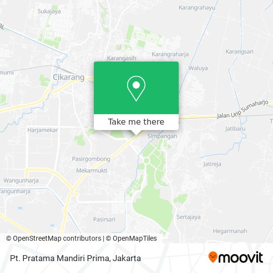 Pt. Pratama Mandiri Prima map