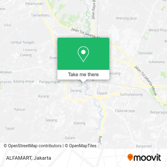 ALFAMART map