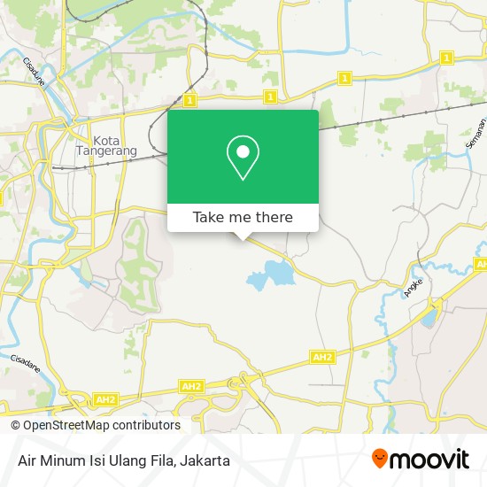 Air Minum Isi Ulang Fila map