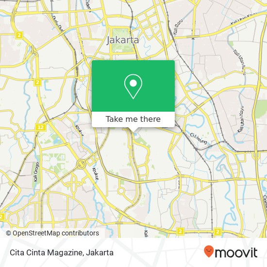 Cita Cinta Magazine map