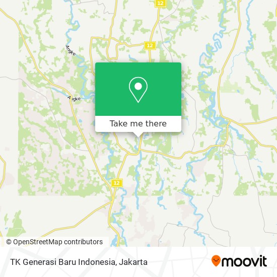 TK Generasi Baru Indonesia map