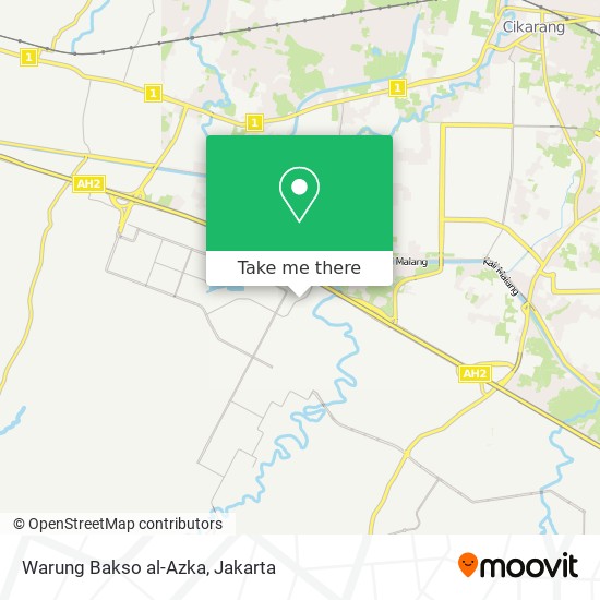 Warung Bakso al-Azka map