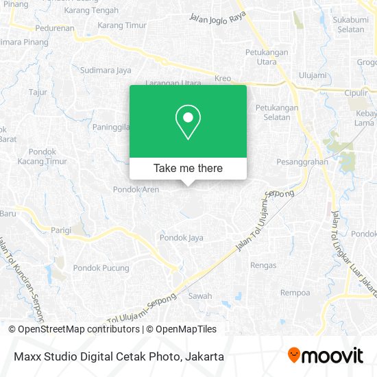 Maxx Studio Digital Cetak Photo map