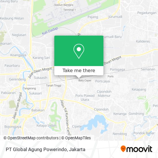 PT Global Agung Powerindo map