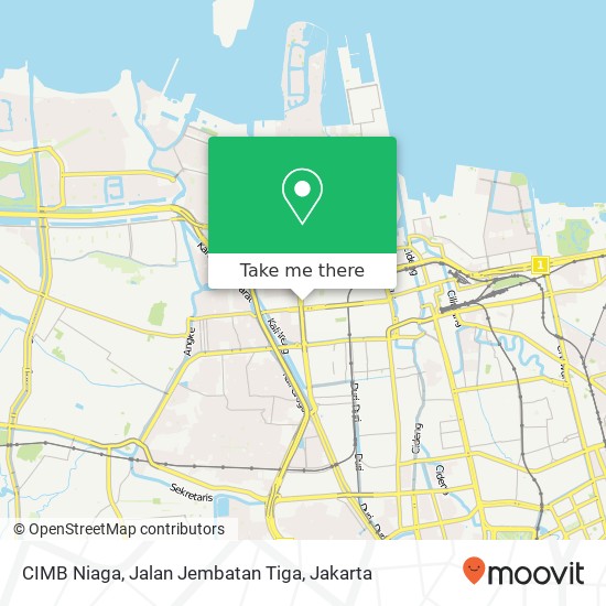 CIMB Niaga, Jalan Jembatan Tiga map