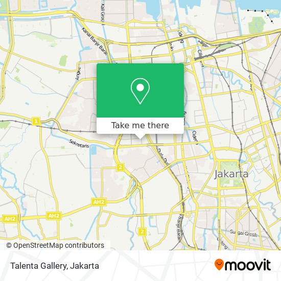 Talenta Gallery map