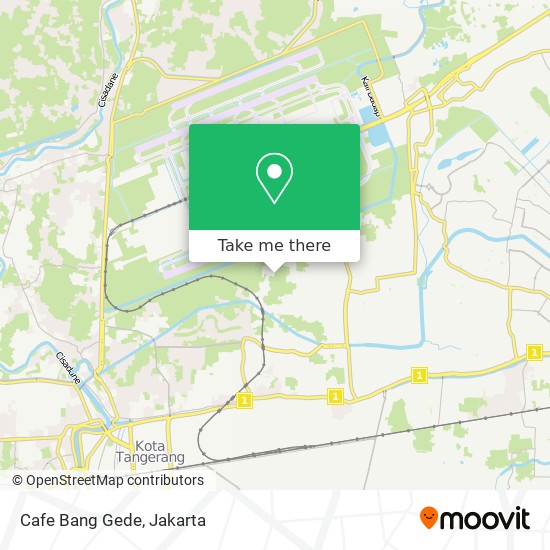 Cafe Bang Gede map