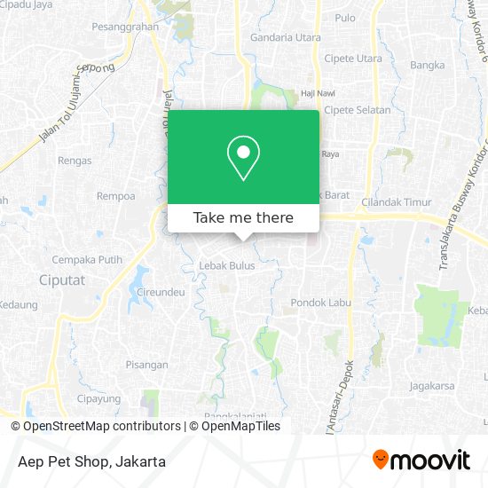 Aep Pet Shop map