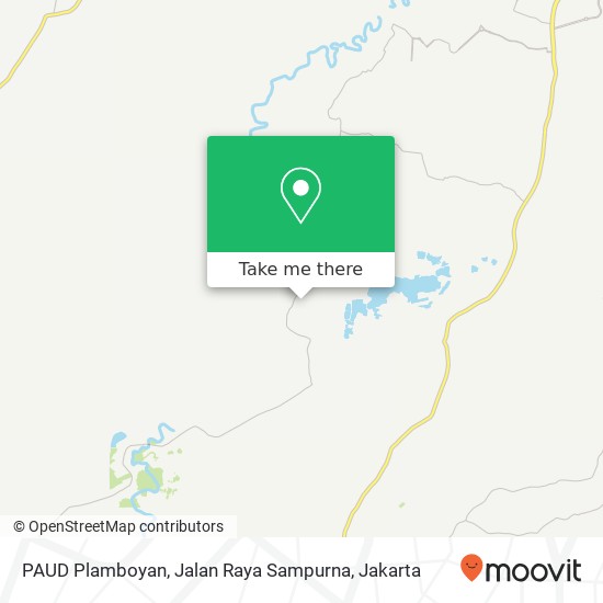 PAUD Plamboyan, Jalan Raya Sampurna map