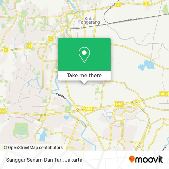 Sanggar Senam Dan Tari map