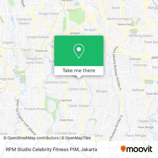 RPM Studio Celebrity Fitness PIM map