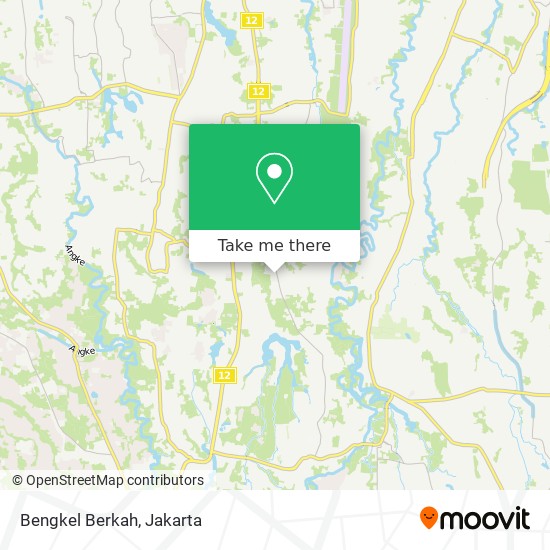 Bengkel Berkah map