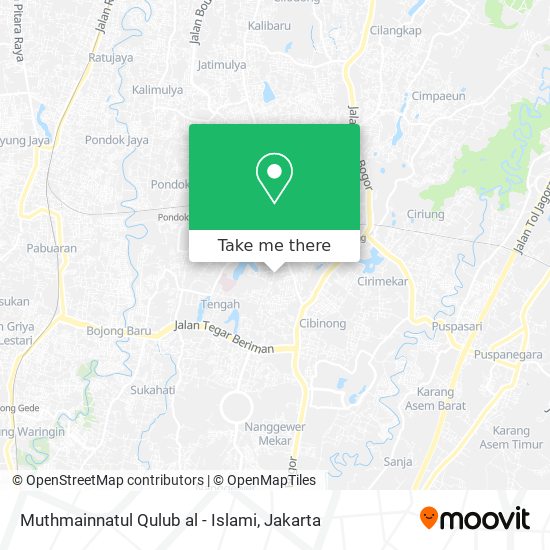 Muthmainnatul Qulub al - Islami map