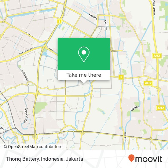 Thoriq Battery, Indonesia map