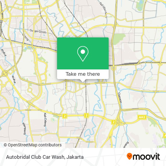 Autobridal Club Car Wash map