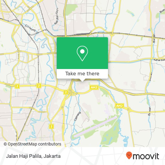 Jalan Haji Palila map