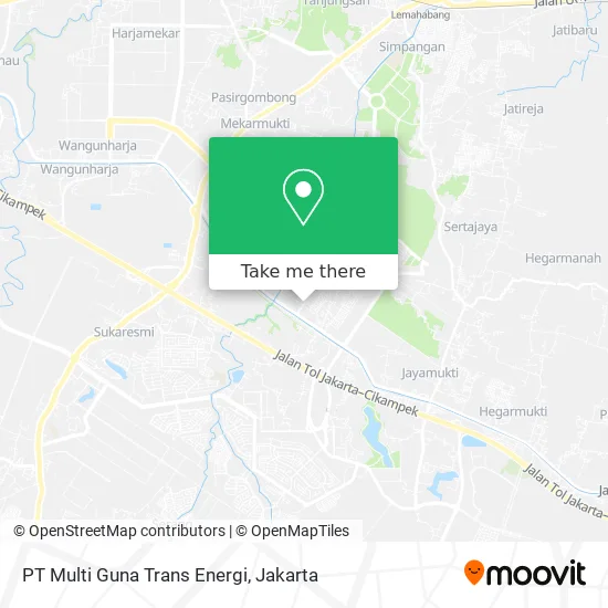 PT Multi Guna Trans Energi map