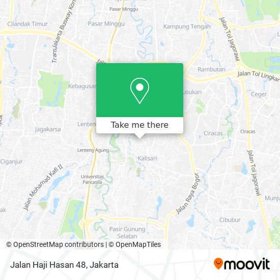 Jalan Haji Hasan 48 map