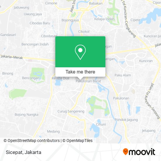 Sicepat map