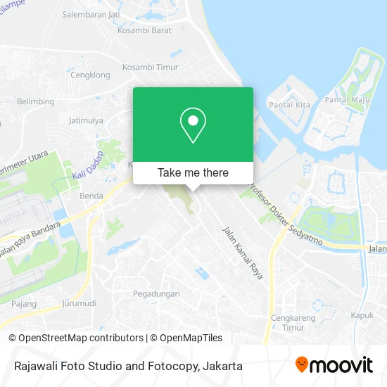 Rajawali Foto Studio and Fotocopy map