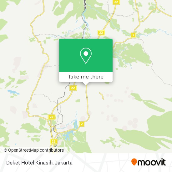 Deket Hotel Kinasih map
