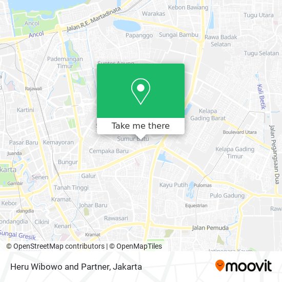 Heru Wibowo and Partner map