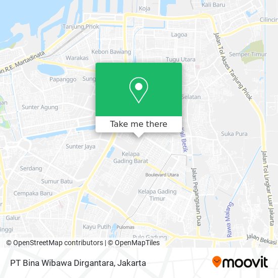 PT Bina Wibawa Dirgantara map