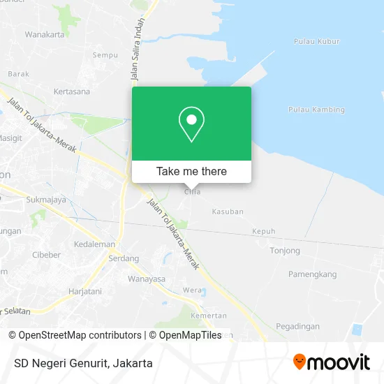 SD Negeri Genurit map