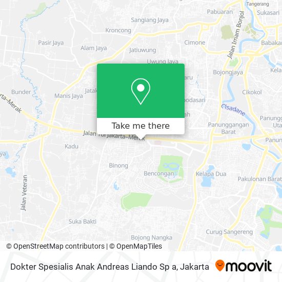 Dokter Spesialis Anak Andreas Liando Sp a map