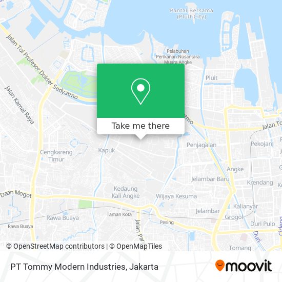 PT Tommy Modern Industries map