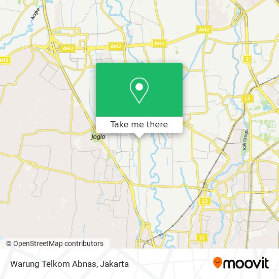 Warung Telkom Abnas map