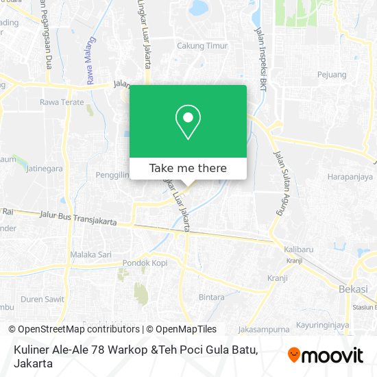 Kuliner Ale-Ale 78 Warkop &Teh Poci Gula Batu map