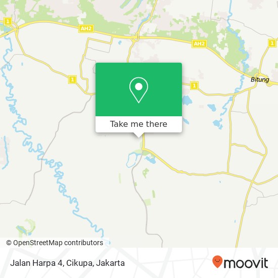 Jalan Harpa 4, Cikupa map