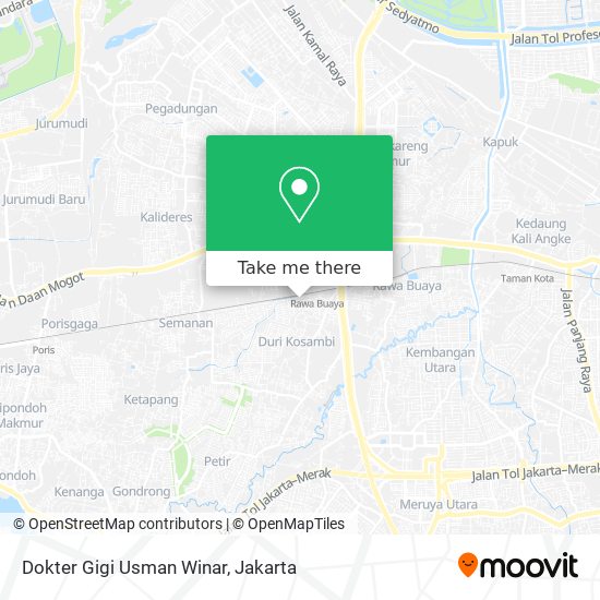 Dokter Gigi Usman Winar map