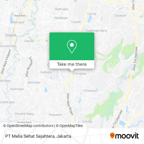 PT Melia Sehat Sejahtera map