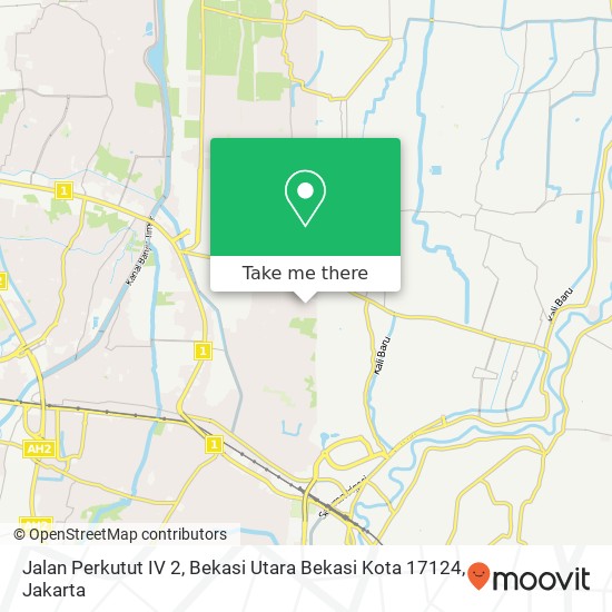 Jalan Perkutut IV 2, Bekasi Utara Bekasi Kota 17124 map
