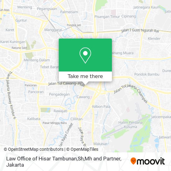 Law Office of Hisar Tambunan,Sh,Mh and Partner map