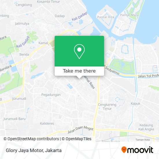 Glory Jaya Motor map